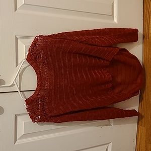 Red sweater size:L
